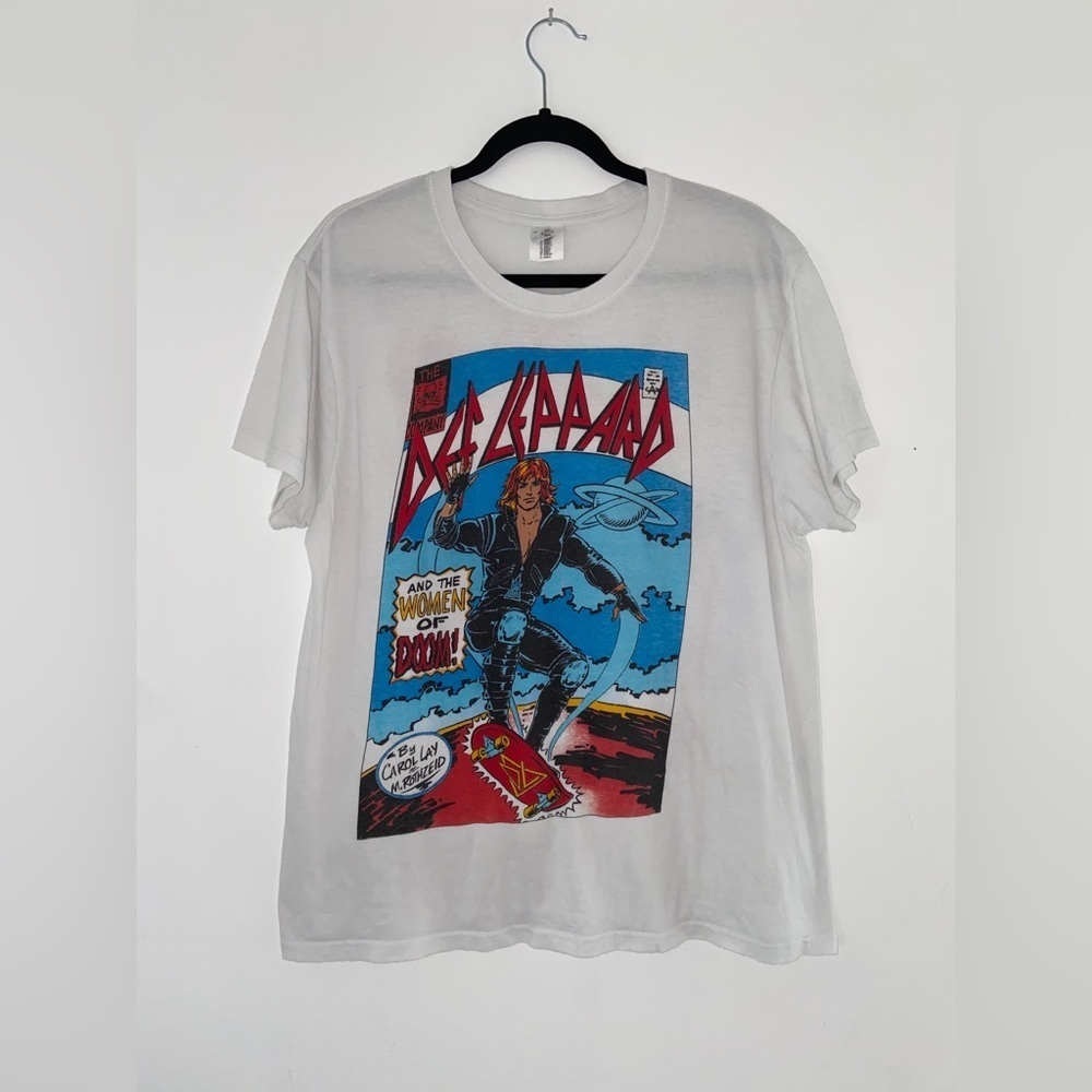 Def Leppard and the Women of Doom Tee XL Vintage UNI​​​